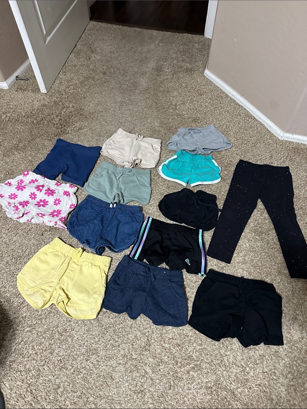 Bundle Pack - 13 pieces - Little Girls Assorted bottoms. Size 2T- 5T